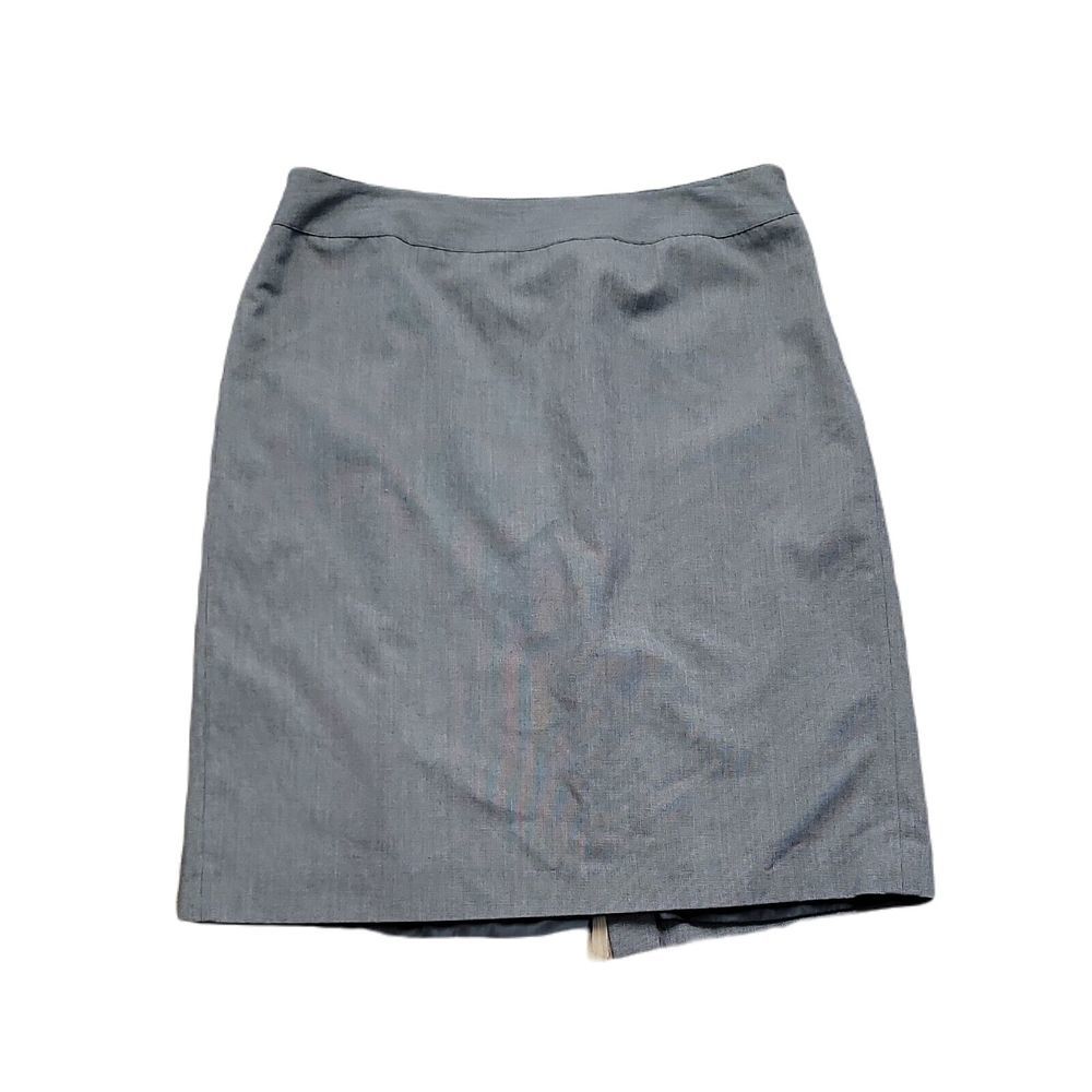 apt.9 Classy Career Skirt ~ Sz 14 ~ Gray ~ Lined ~ Knee Length